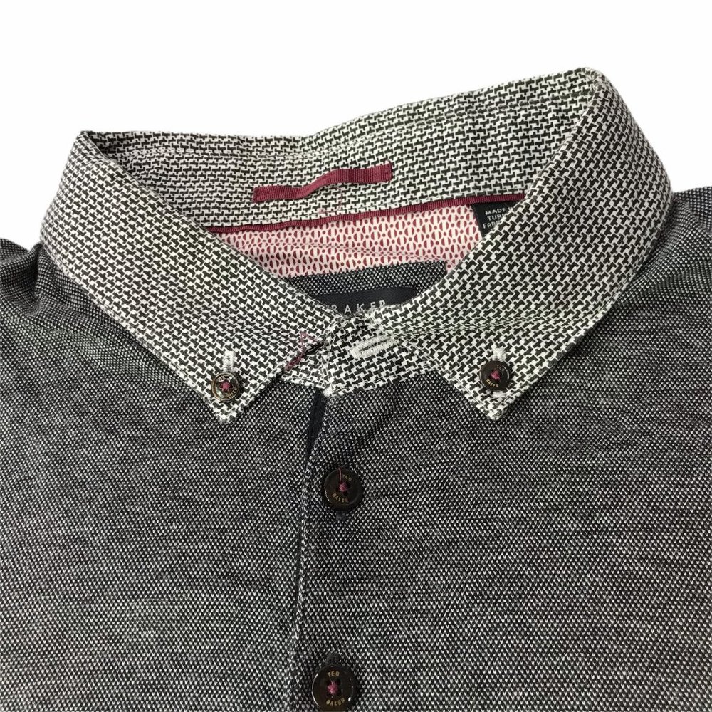 Ted Baker Polo Shirt, Short Sleeve, Collared XL
